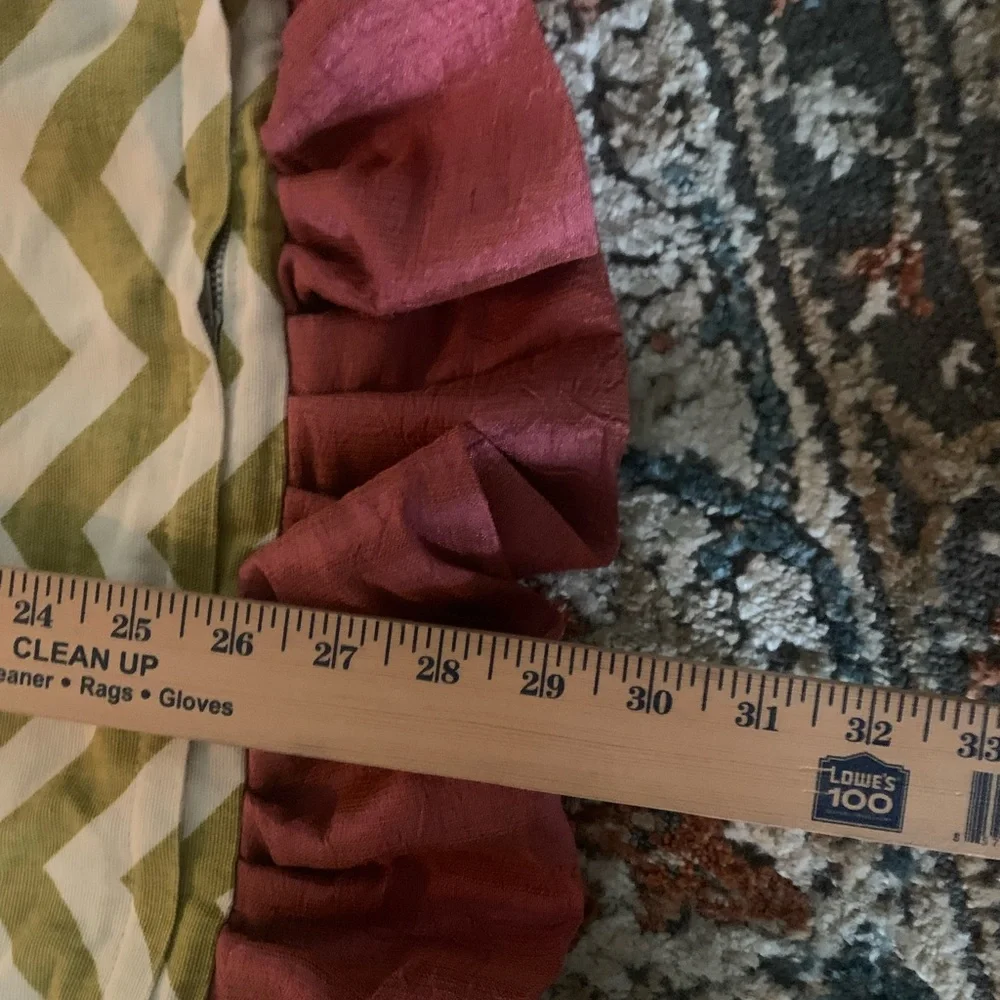 2 Chevron‎ Euro Size Pillow Cases Zipper
